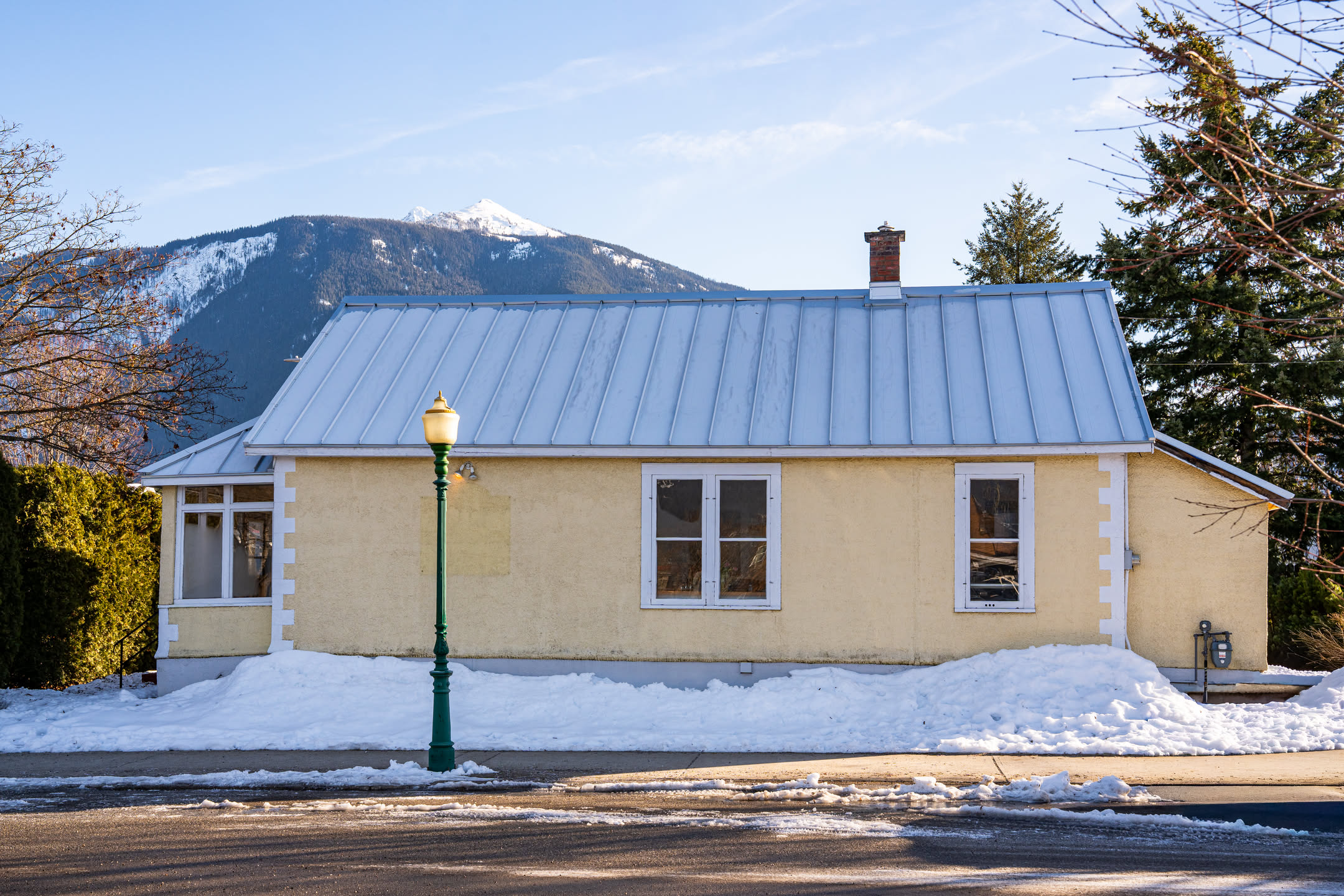 The Yellow House exterior